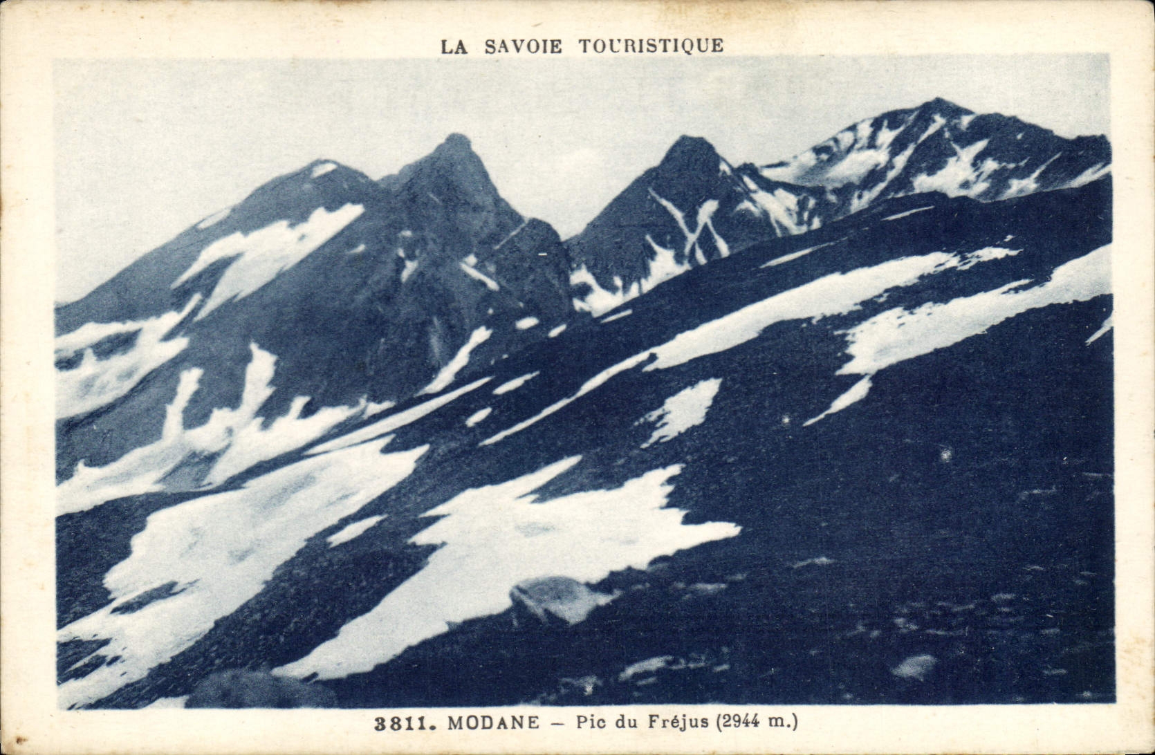 CPA La Savoie Touristique Modane Pic du Frejus 