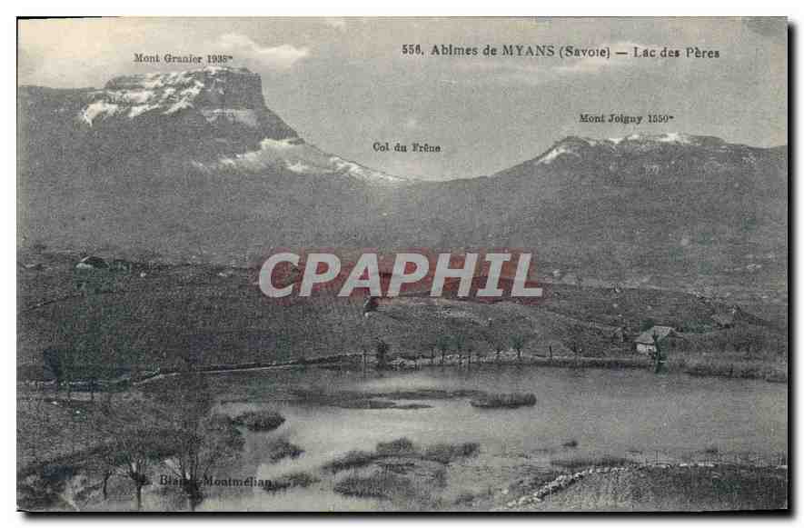 CPA Abimes de Myans Savoie Lac des Peres 