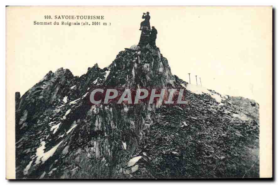 CPA Savoie Tourisme Sommet du Roignais 