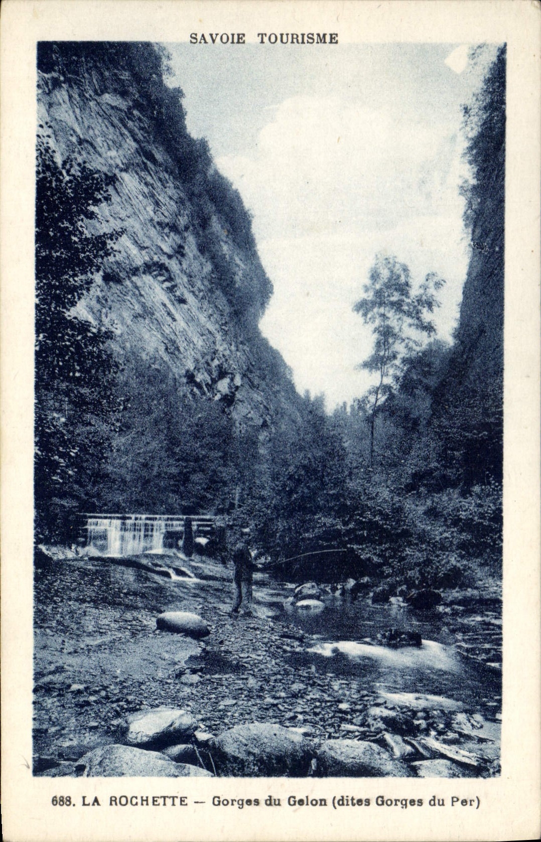CPA Savoie Tourisme La Rochette Gorges du Gelon dites Gorges du Per 