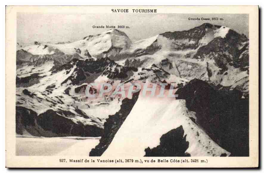 Massif de la Vanoise — vue de Belle Côte — Savoie Tourisme, n°927