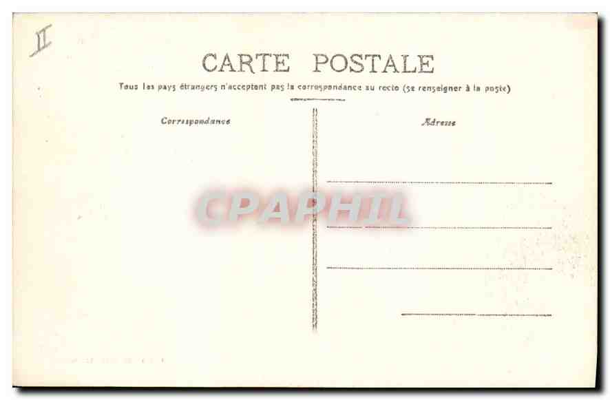 CPA Evian les Bains Arrivee au Port du Bateau La Suisse  — Verso