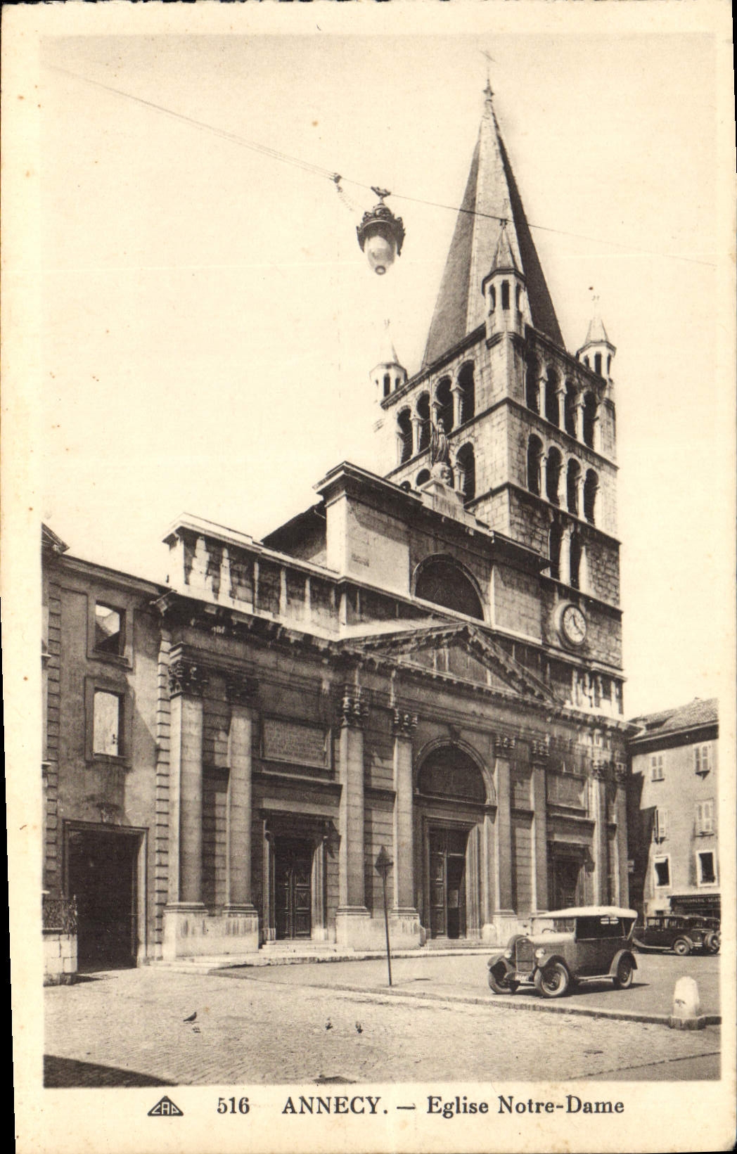 CPA Annecy Eglise Notre Dame 