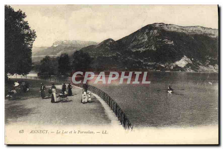 CPA Annecy Le Lac et le Parmelan 