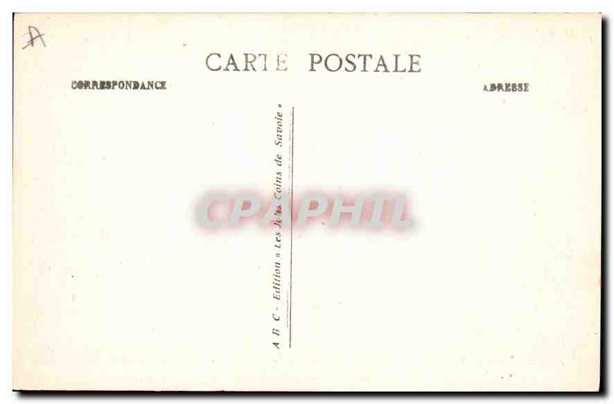 Lac d'Annecy — Menton-Saint-Bernard — La Baie — Les Jolis Coins de Savoie — Édition A.B.C. de DABESSE — Achterkant