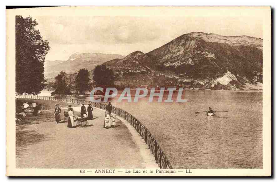 CPA Annecy Le Lac et le Parmelan 