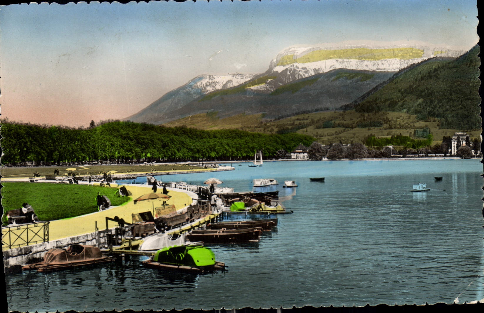 Lac d'Annecy — Bords du lac, Champ de Alpigny et Parmelan — Édition 114, Annecy