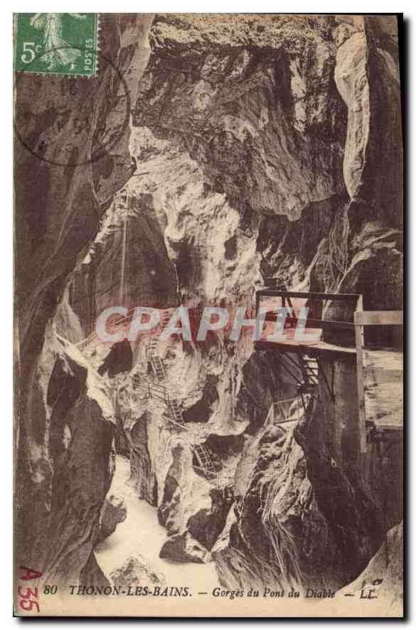 Thonon-les-Bains — Gorges du Pont du Diable — LL. 80