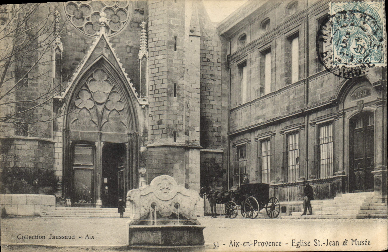 Aix-en-Provence - Église Saint-Jean & Musée — Collection Jaussaud, n°31
