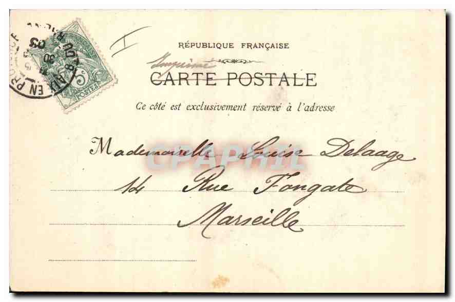 Aix-en-Provence — Église Saint Jean & Musée — E. Jaussaud Editeur, n°31 — Verso