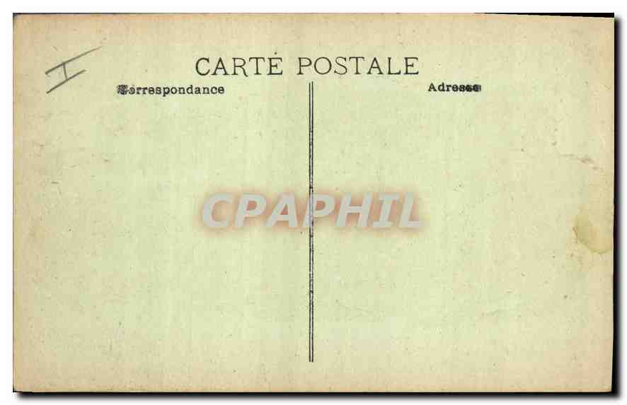 CPA Aix en Provence Eglise Saint Jean de Malte  — Rückseite