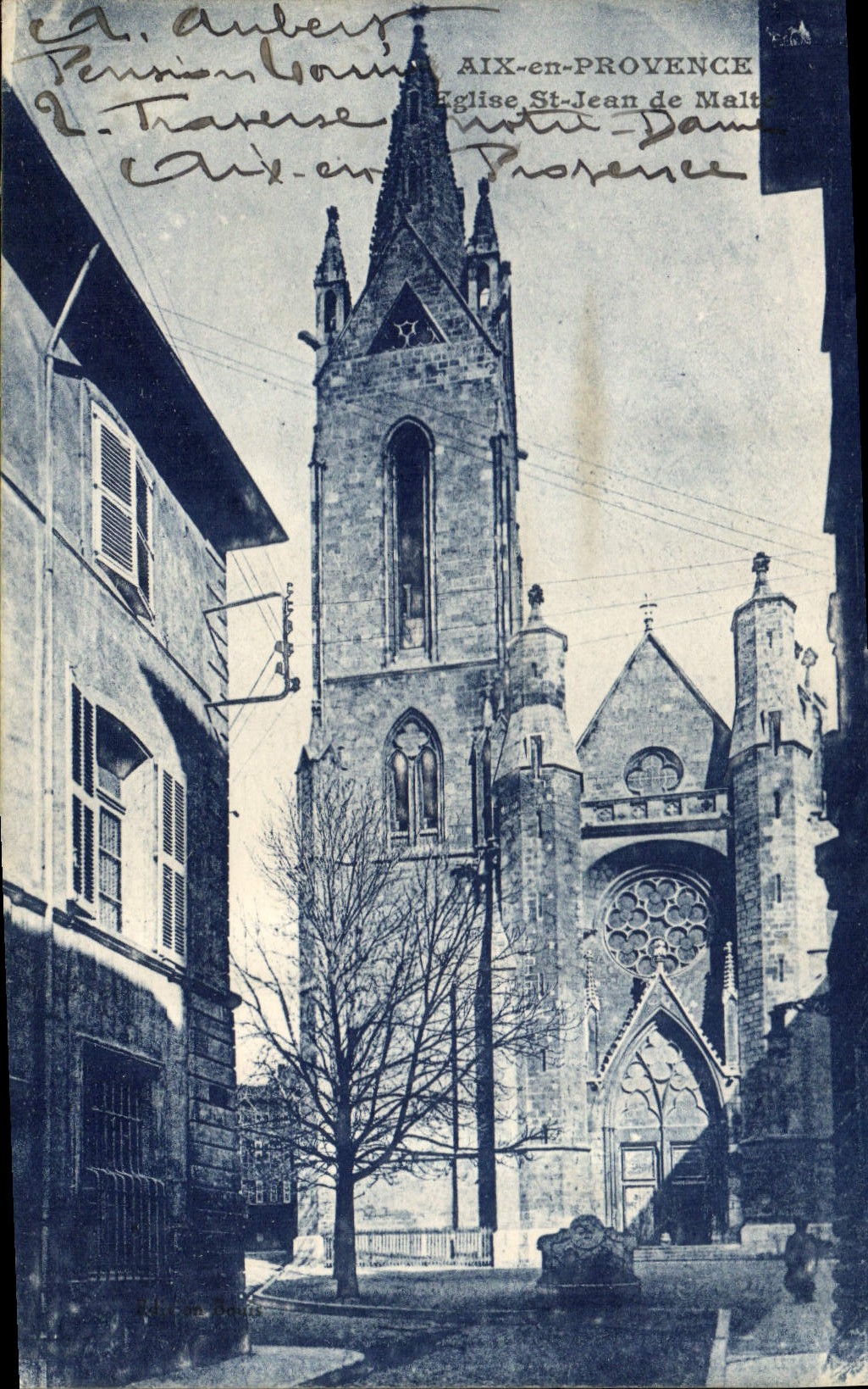 Église Saint-Jean de Marseille — Aix-en-Provence — éditeur inconnu, n° de série non visible