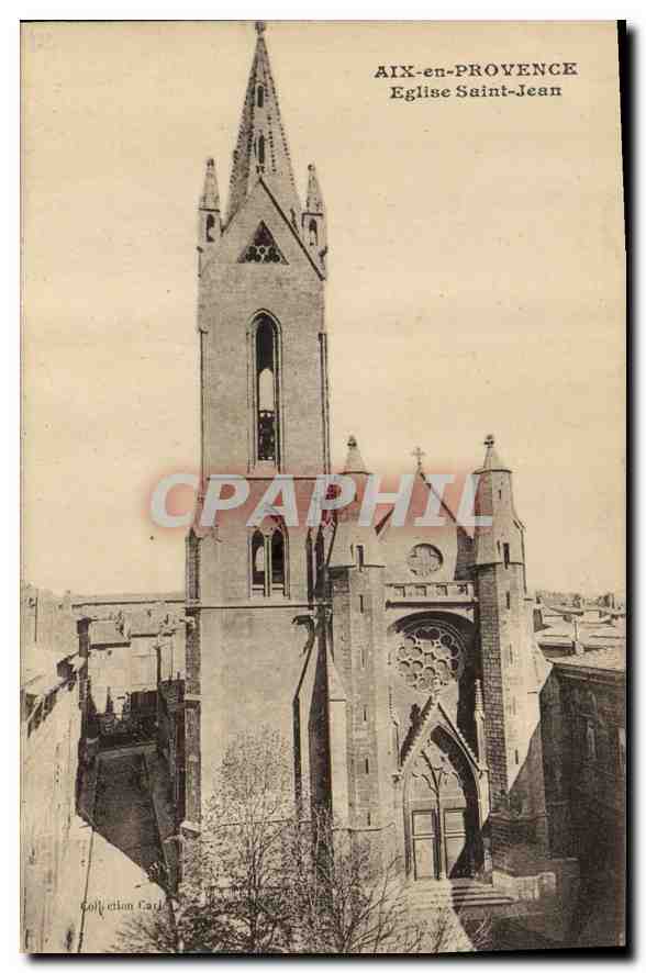 Aix-en-Provence — Église Saint-Jean — Collection Card
