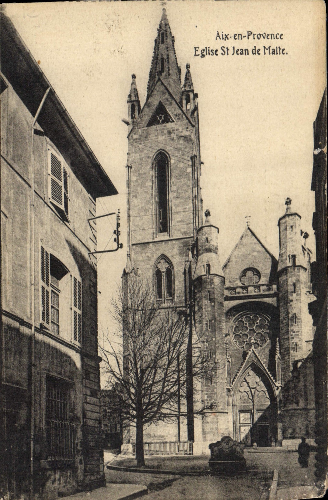 Aix-en-Provence — Église Saint-Jean-de-Malte — éditeur CPAPHIL, n° 11