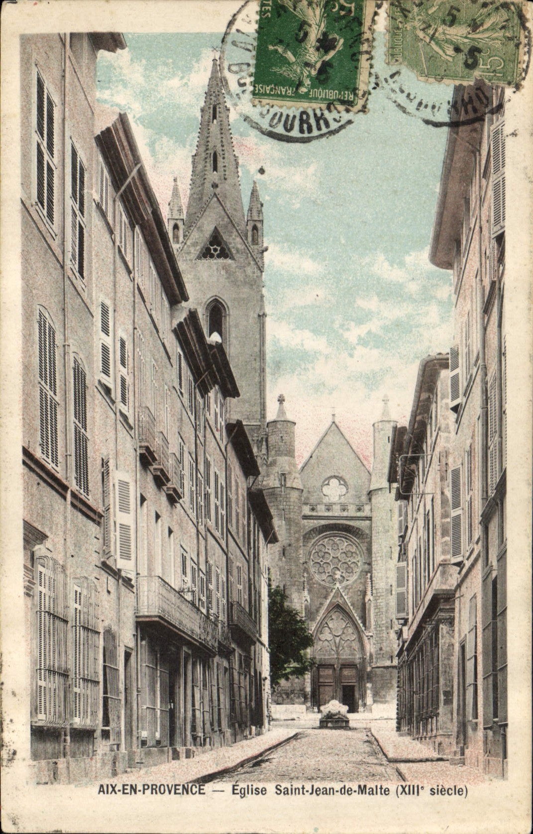 AIX-EN-PROVENCE — Église Saint-Jean-de-Malte (XIIIe siècle)
