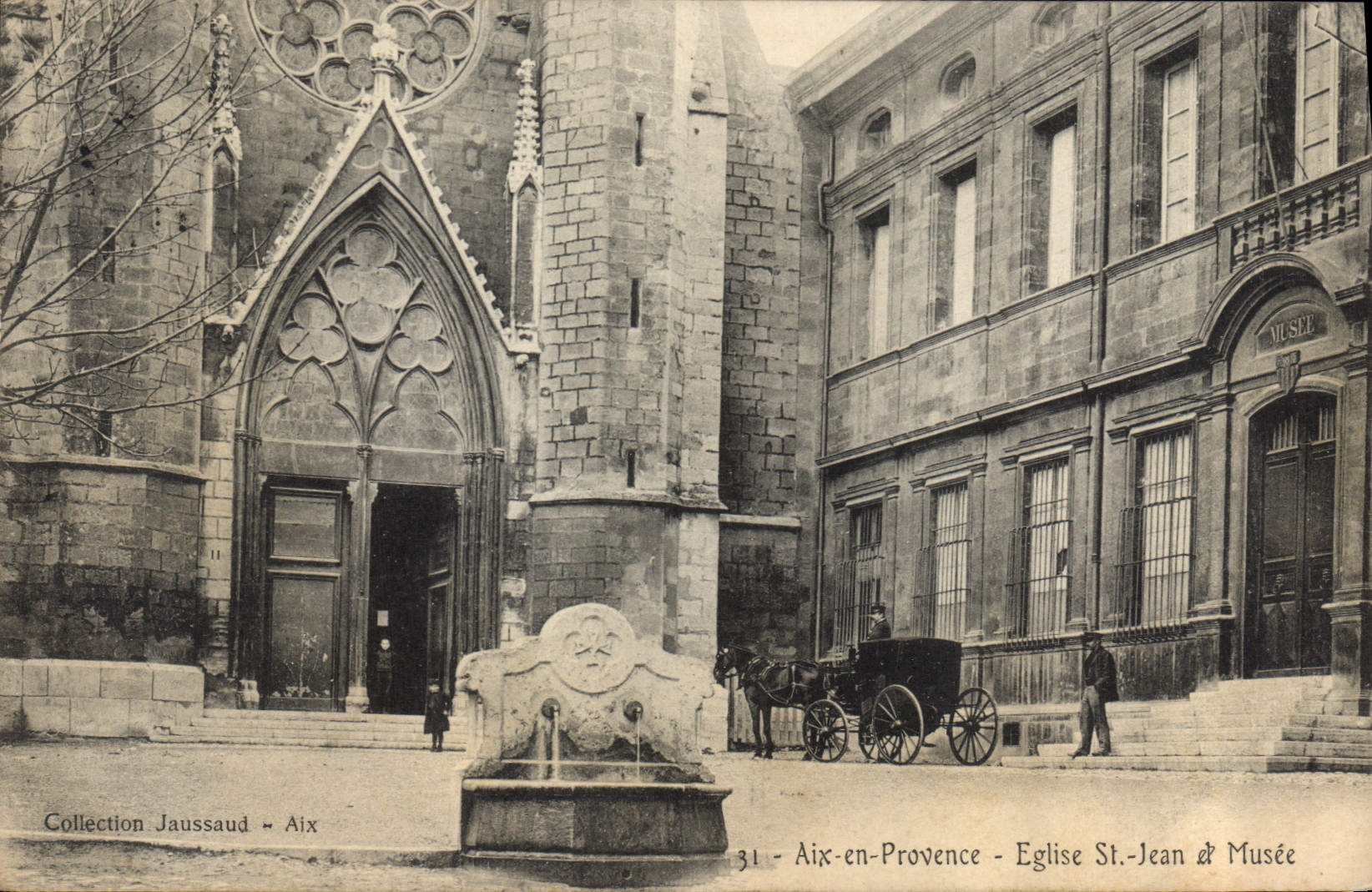 Aix-en-Provence — Église Saint-Jean & Musée — Collection Jaussaud, n°31