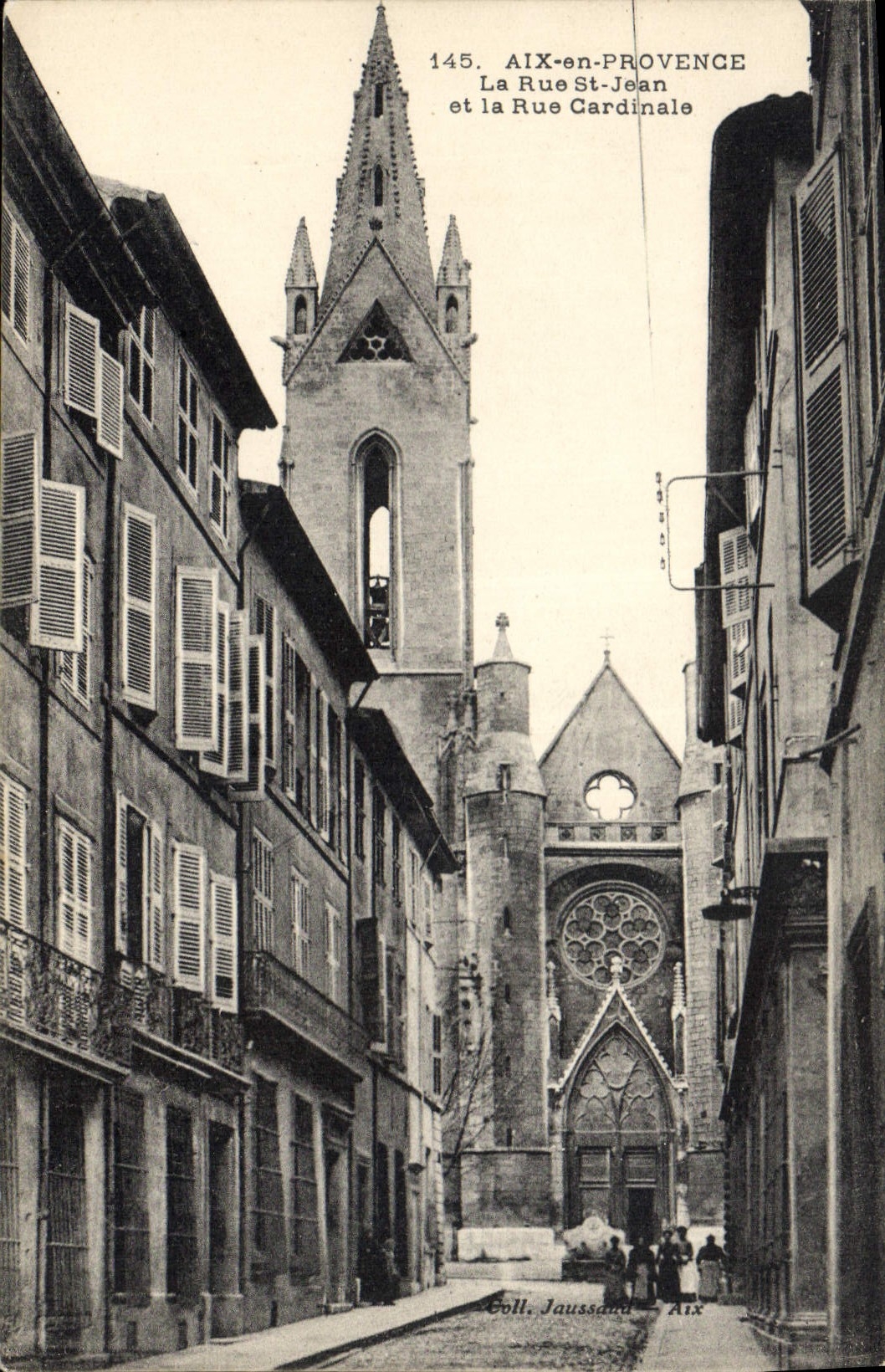 Aix-en-Provence — La Rue St-Jean et la Rue Cardinale — Goll, Jaussaud
