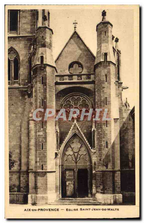 Aix-en-Provence — Église Saint-Jean-de-Malte