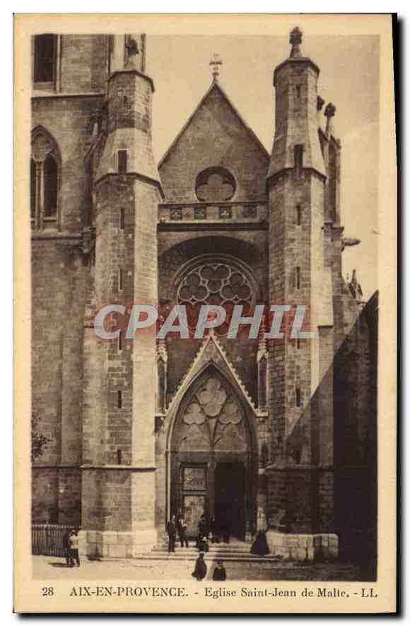 Aix-en-Provence - Église Saint-Jean de Malte - LL