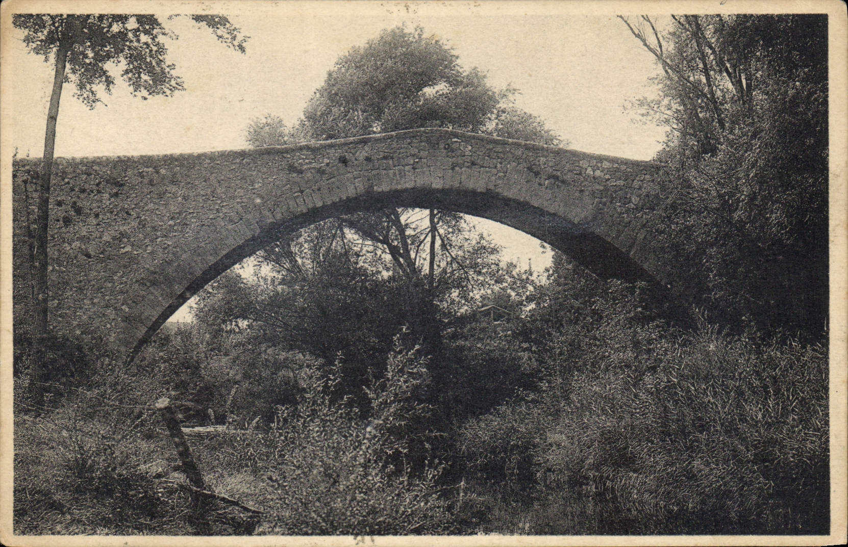 Pont des Trois Sautets — Environs d'Aix-en-Provence — J. Gonalard, Editeur