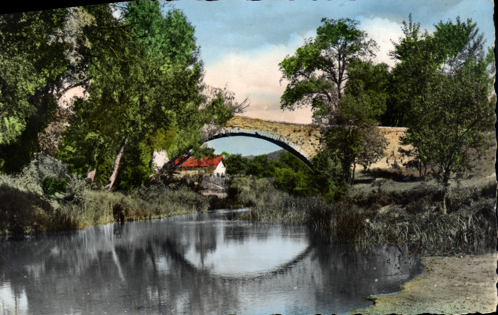 Le Pont des Trois Soutiens — Aix-en-Provence — Éditions de France, n° 7691