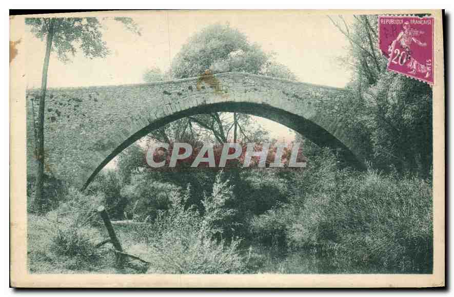 Pont des Trois Sautets — Environs d'Aix-en-Provence — J. Gonlard, Éditeur à Aix-en-Provence