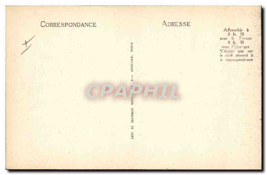 Aix-en-Provence — L'Allée des Platanes — Pare du Château de Lanfant — Faveille, Potellet — Verso