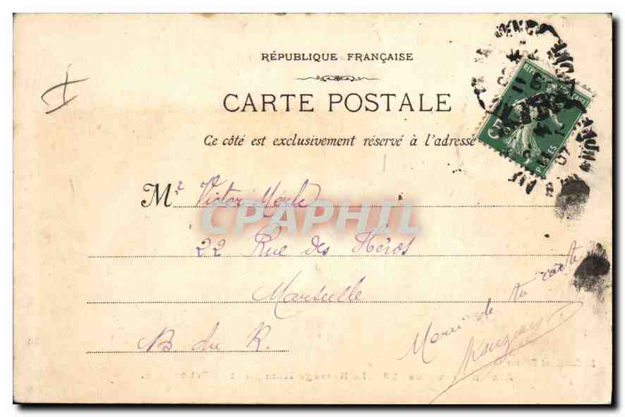Aix-en-Provence - Le Barrage Romain et la Petite Mer — E. Jaussaud Editeur - 28 — Verso