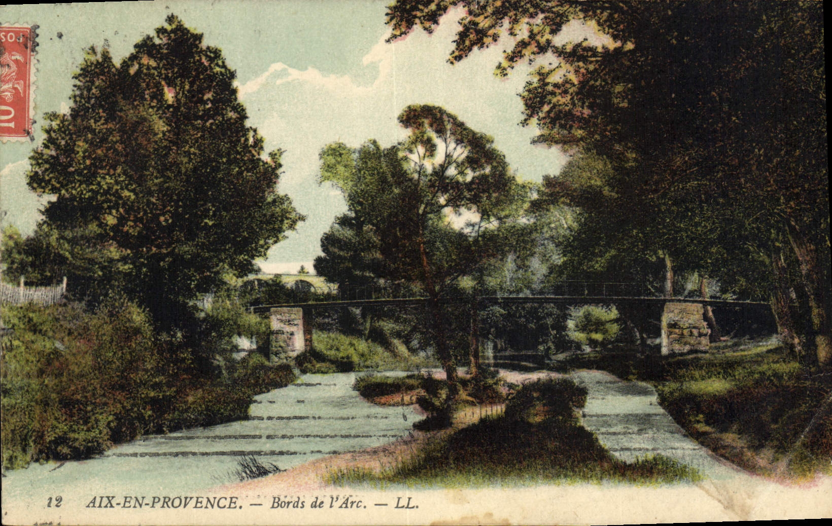 Aix-en-Provence — Bords de l'Arc — LL. — N°12