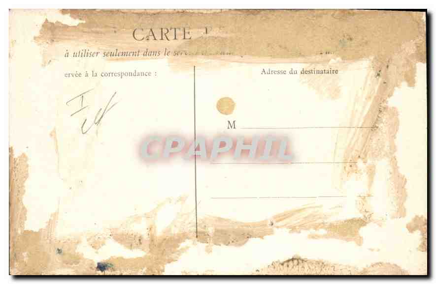 Aix-en-Provence — Bords de l'Arc, prise du moulin de la Pioline — Papatorie Germanet — Verso