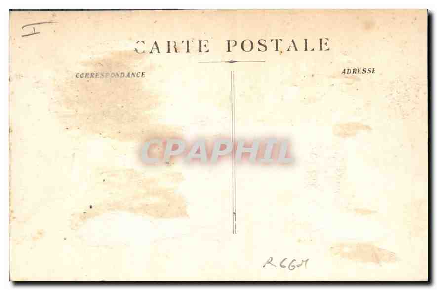 AIX-en-PROVENCE — Perspective du Coûrs Mirabeau — F.G.A. n°36 — Verso