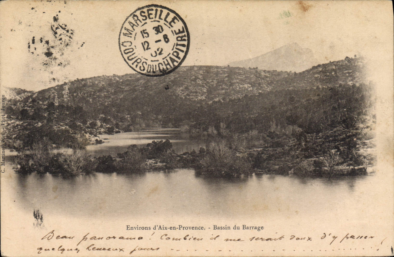 Environs d'Aix-en-Provence - Bassin du Barrage — C. Martinet, Phot. Jouven