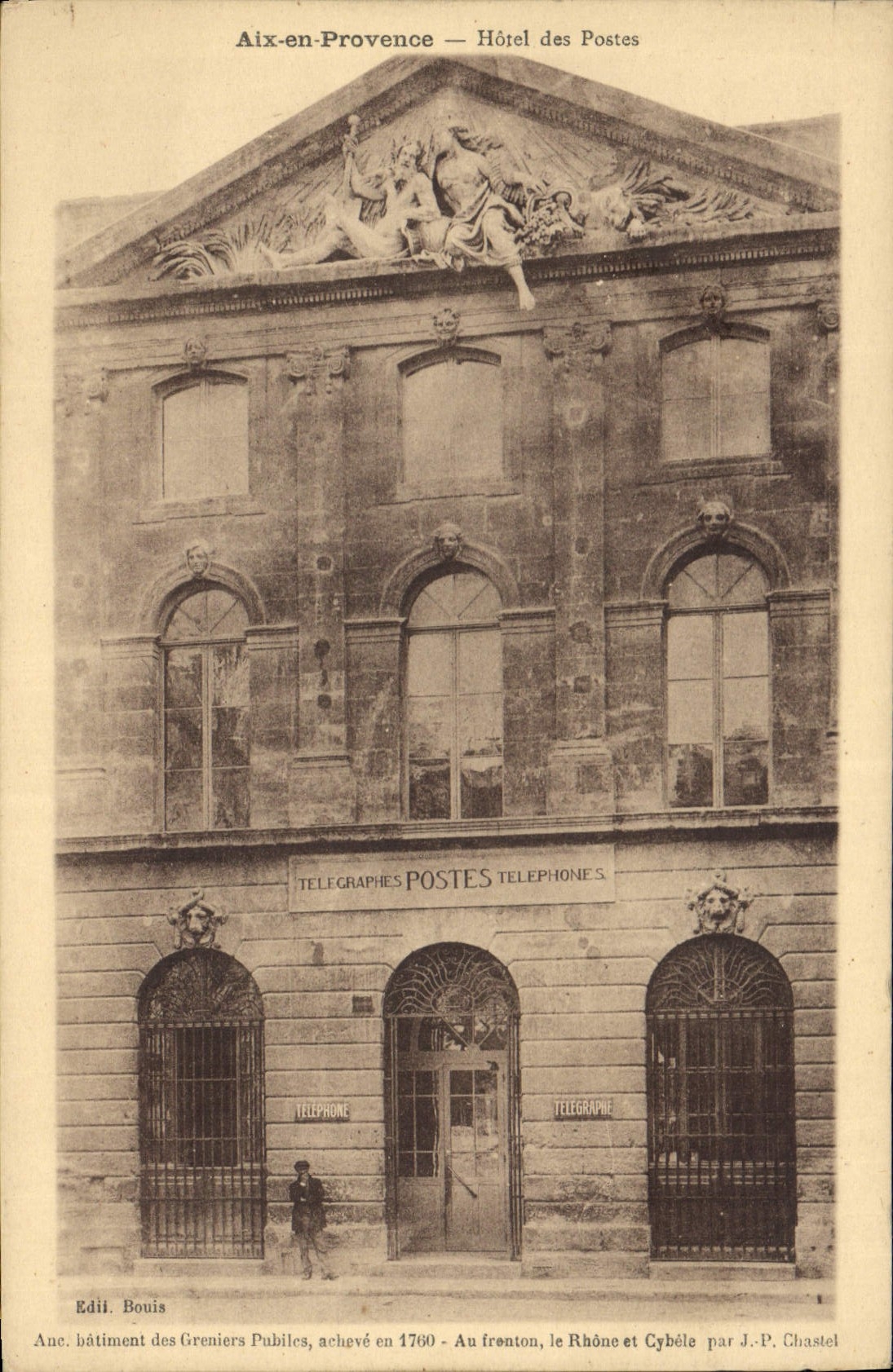 Aix-en-Provence — Hôtel des Postes — Ed. Bouis