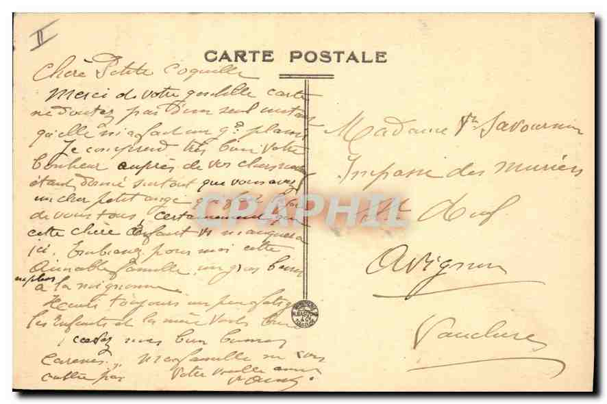 Aix-en-Provence — Hôtel des Postes — Ed. Bouis — Rückseite