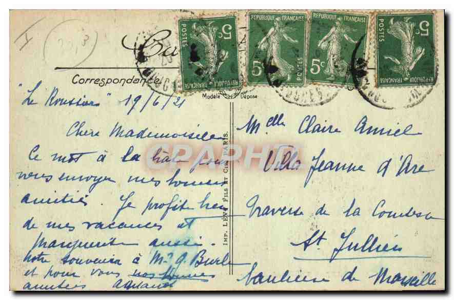 Aix-en-Provence — Bords de l'Arc — Selecta — Rückseite