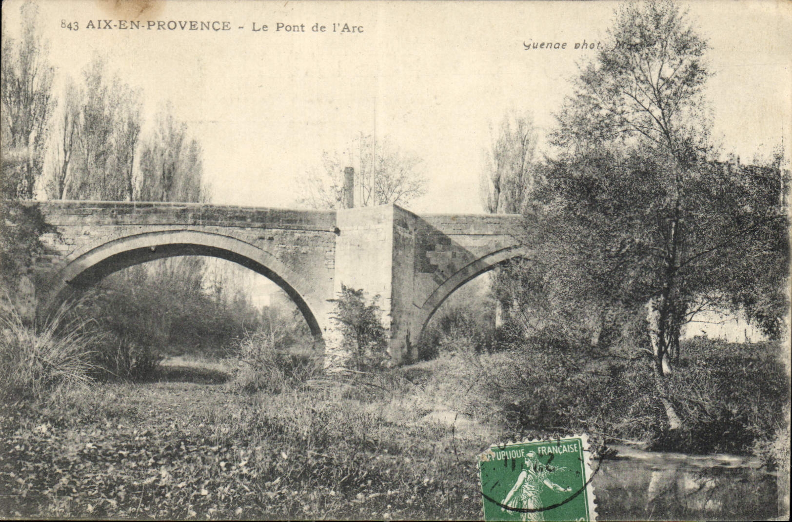 Aix-en-Provence — Le Pont de l'Arc — Guenae phot. N°843