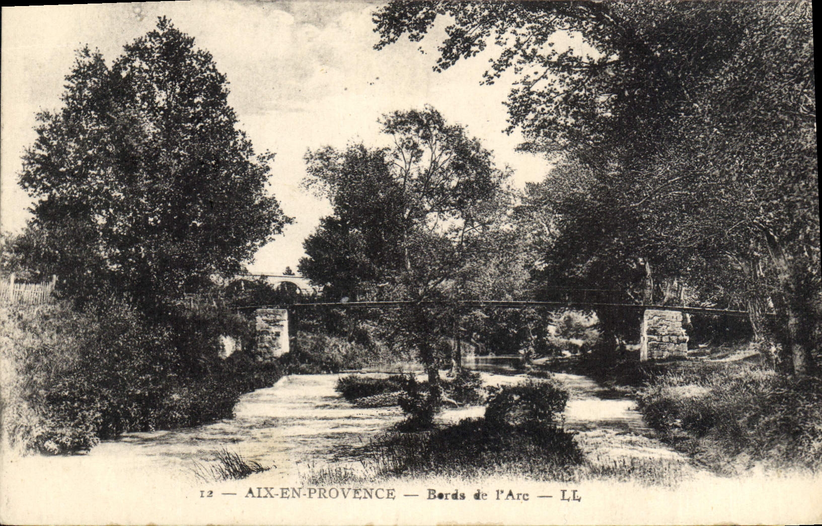Aix-en-Provence — Bords de l'Arc — LL