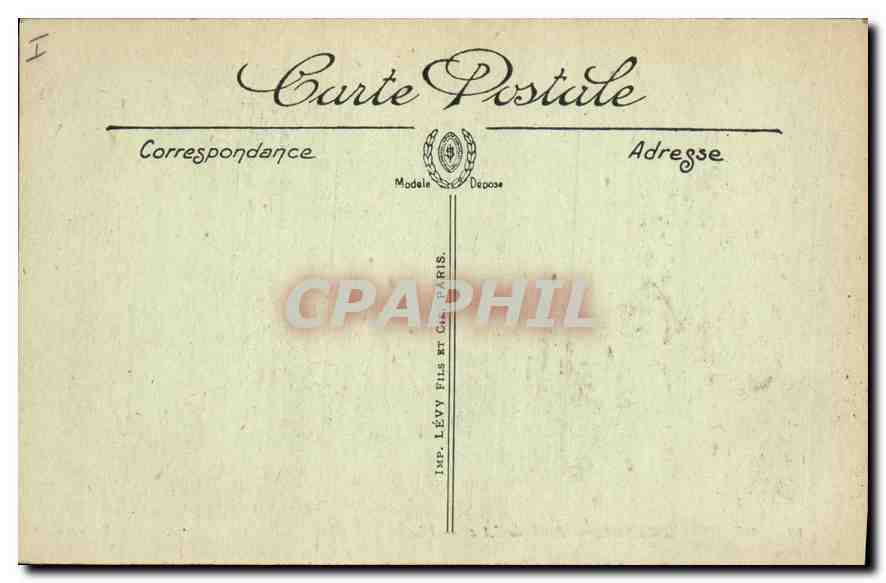 CPA Aix en Provence Bords de l'Arc  — Rückseite