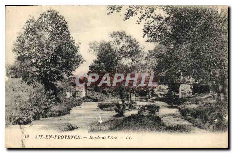 Aix-en-Provence — Bords de l'Arc — L.L.