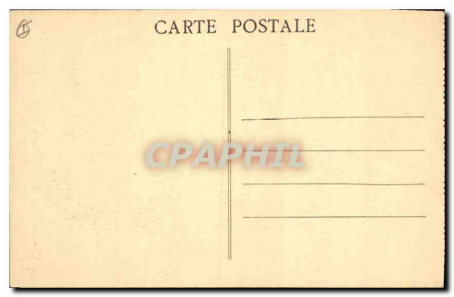 Montgenèvre - Frontière d'Italie (1933 m.) et l'Obélisque (haut. 20 m.) — M. Jombert, Gap, n° 400 bis — Verso