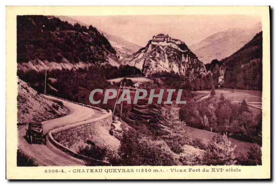 CPA Chateau Queyras Vieux Fort du XVI siecle 