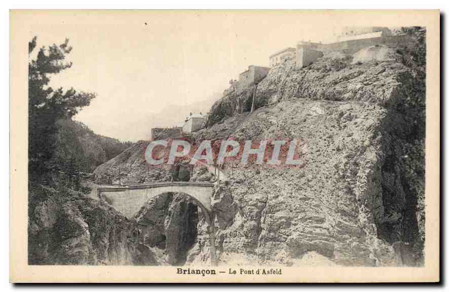 Briancón — Le Pont d'Asfeld — Édition Vve Japhil
