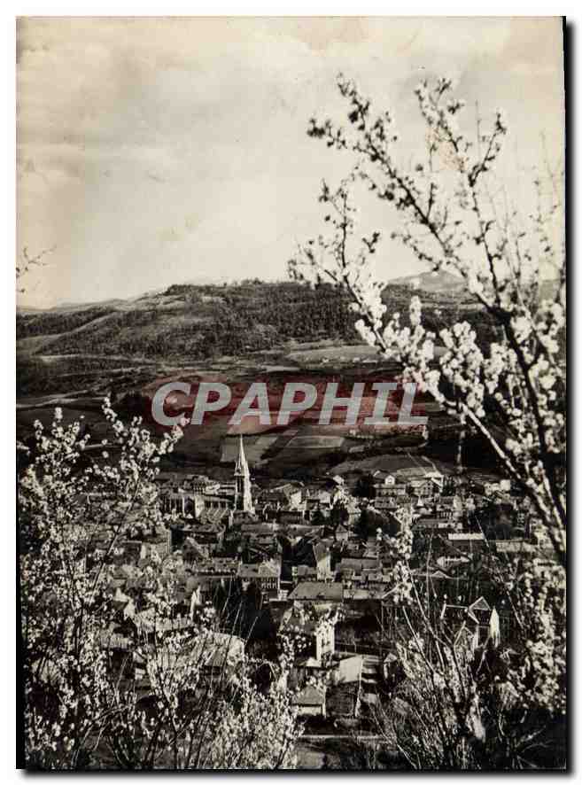 Gap — Vue panoramique à droite le col Bayard — Andrès, Éditeur, Gap