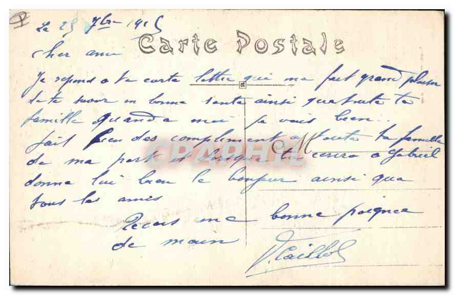 BRIANÇON — Le Pont d'Asfeld — 60 m. au-dessus de la Durance — F. Gourriler, édit. (France) — Verso