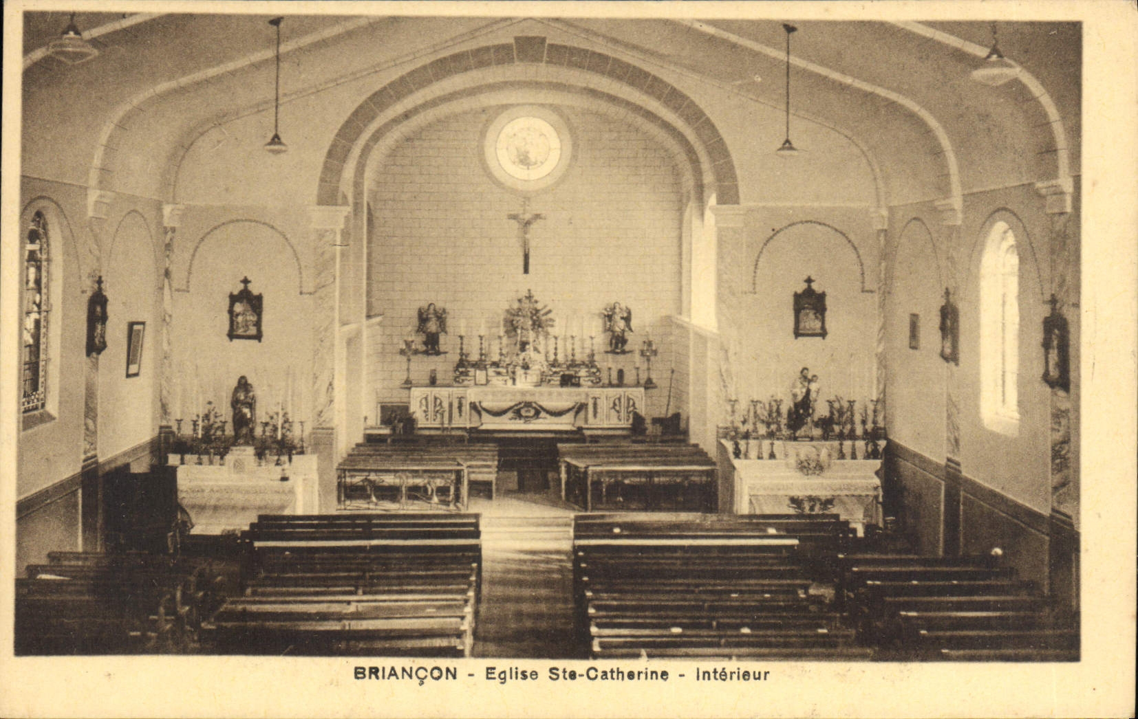 Briançon - Église Ste-Catherine - Intérieur
