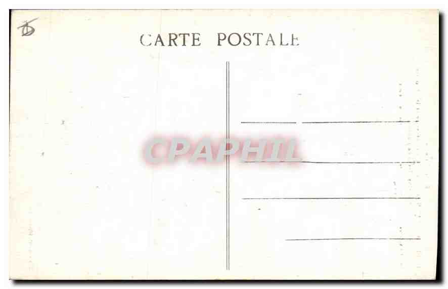 Briançon — Vue générale et la Chaussée — Éditeur J. Joubert, Paris — Verso