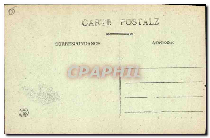CPA Les Alpes Vallee du Queyras La Casse Deserte Rochers de Gypses  — Rückseite