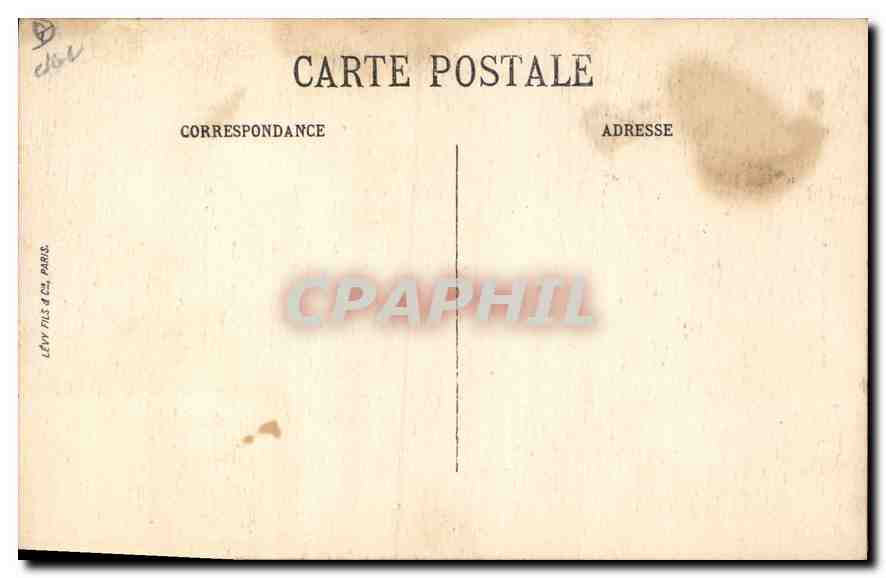Le Chaberton (Italie) — Col du Mont-Genève — BRIANÇON, La Chaussée du Pont de la Guisanne à la Porte d'Embrun — LL. Série 106 — Achterkant