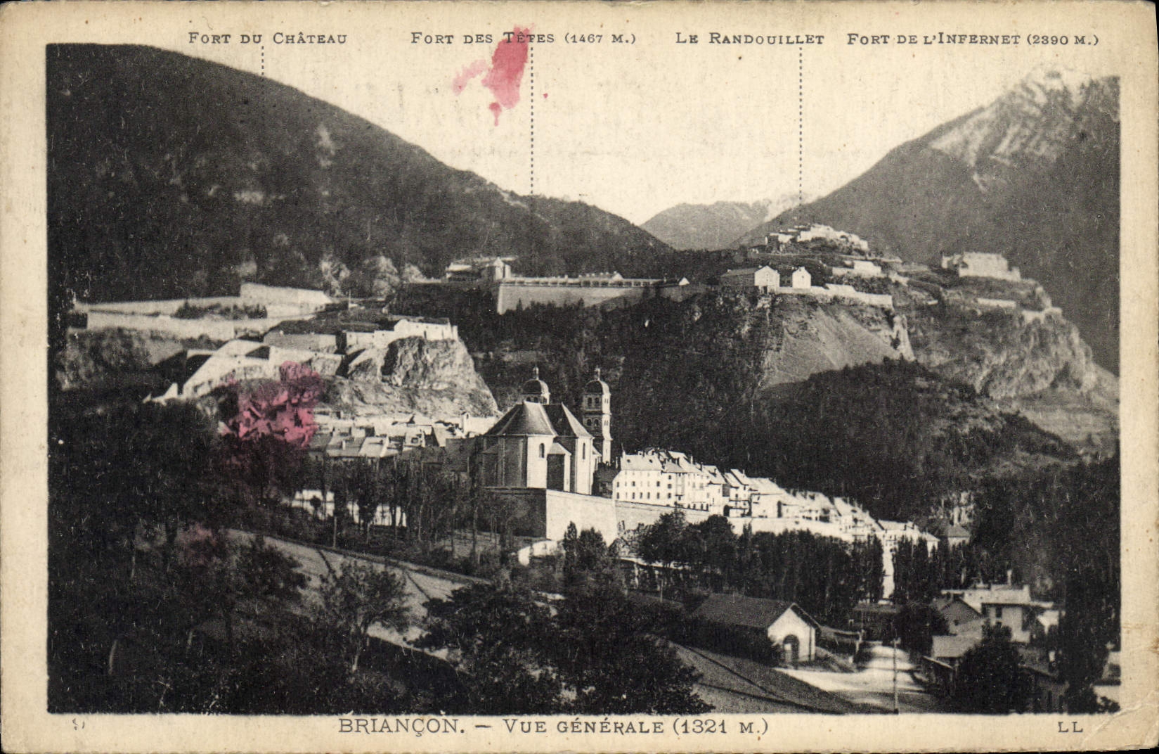 Briançon — Vue Générale (1321 m.) — LL