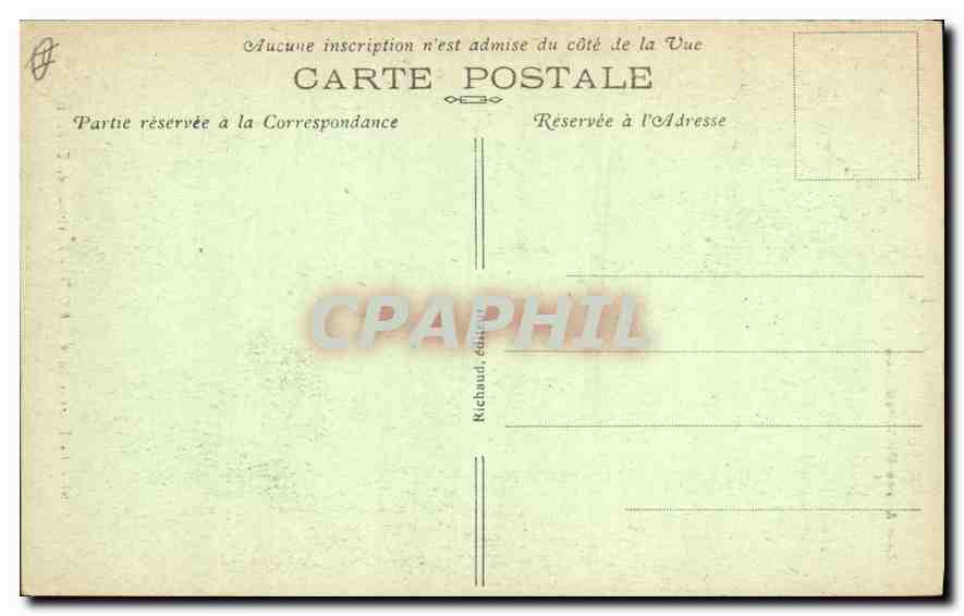 Les Alpes Pittoresques — Le Torrent du MÉLÉZEN — Environs de St-Paul — n°97 — éditeur Richard — Verso